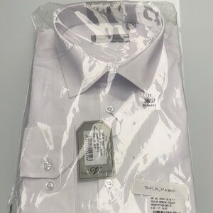 Men's Classic White Dress Shirt